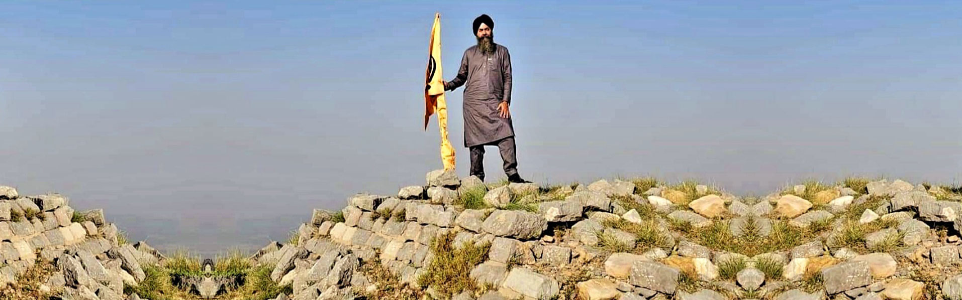 Soldiers of Indian Army's 4th battalion of the Sikh Regiment